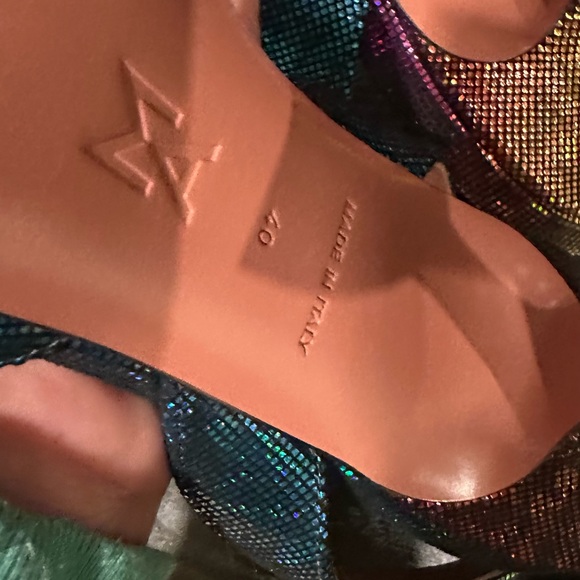 Amina Muaddi rainbow pump - Picture 5 of 6